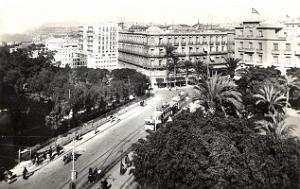 PA c- 004- Place d'Armes- trams et autobus